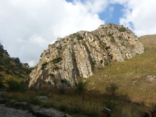 rocks in the mountains