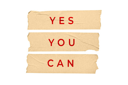 Yes you Can concept