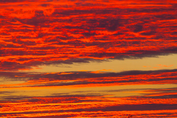 Beautiful clouds on the sky