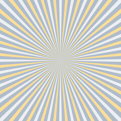 Fototapeta premium Rays vector beams element. Sunburst vintage shape. Radiating radial lines. Abstract circular shape.