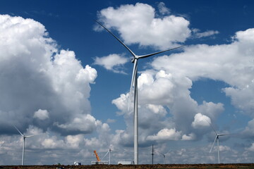 Wind generators, A wind farm are several generators that are assembled in one or several places and...