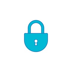 padlock logo icon