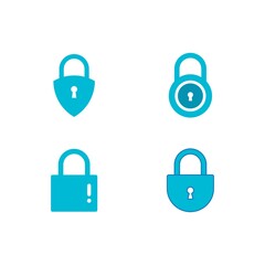 padlock logo icon