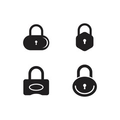 padlock logo icon