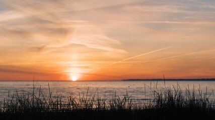 Sonnenaufgang über der Ostsee