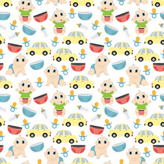 Fototapeta premium patter design with cute ornament