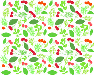 seamless pattern with roses