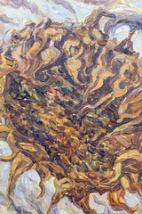 flowers, still life, oil painting, handmade drawing