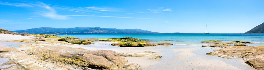 Landscape at the Beach of San Francisco (in Spanish Playa de San Francisco) Northern Spain Galicia...
