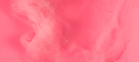 white soft smoke with pink color background