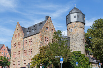 Fototapeta na wymiar Gießen, das Alte Schloss. Hessen, Deutschland, 20.09.2020. 