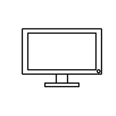 tv icon Kitchen appliances, icons, outline, black. Home electrical appliances. black flat icons with a black outline.