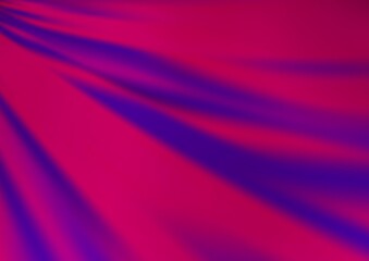 Fototapeta premium Light Purple vector blurred bright background. A completely new color illustration in a bokeh style. A completely new design for your business.