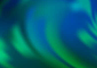 Light Blue, Green vector modern elegant background. A completely new color illustration in a bokeh style. The background for your creative designs.