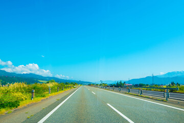 Japanese country highway