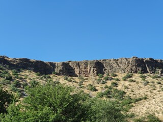 Fototapeta na wymiar formations in the mountains