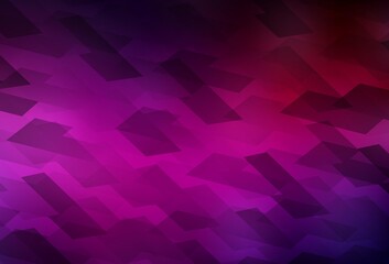 Obraz premium Dark Pink vector pattern in square style.