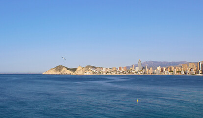 Playa de Poniente, Benidorm, Espa&ntilde;a