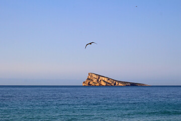 Fototapeta premium Isla de Benidorm, Alicante, España