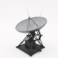 Satellite for communications. 3d render