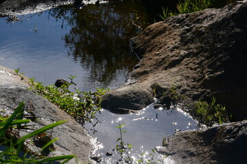 mountain river in the mountains