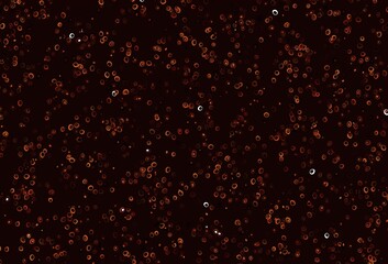 Light Red vector pattern with spheres.