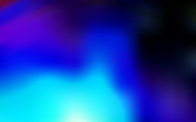 Dark BLUE vector abstract blurred layout. A completely new colored illustration in blur style. The best blurred design for your business.