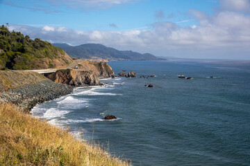 Northern California coastline.