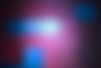 Obraz premium Dark Pink vector blurred background.