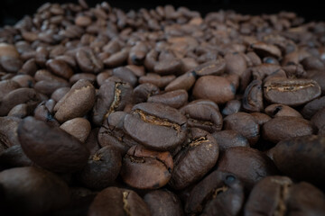 Close Up of Coffee Beans