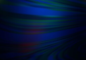 Dark BLUE vector abstract bright background. Modern geometrical abstract illustration with gradient. The elegant pattern for brand book.