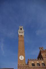 Fototapeta premium City tour in Siena, italy. 