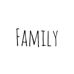 Illustration about family