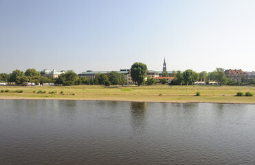 Elbe River in Dresden