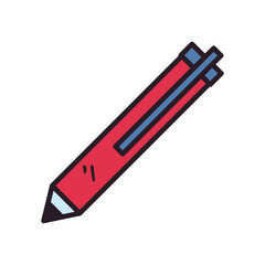 pen line and fill style icon vector design