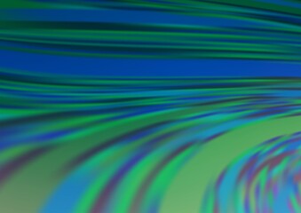 Obraz premium Light BLUE vector blurred shine abstract template. Creative illustration in halftone style with gradient. The background for your creative designs.