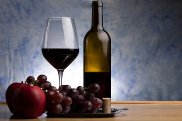 Obraz premium still life with wine