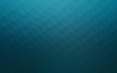 Light BLUE vector polygon abstract background. Modern geometrical abstract illustration with gradient. Completely new template for your business design.