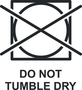 Laundry Do Not Tumble Dry icon PNG and SVG Vector Free Download