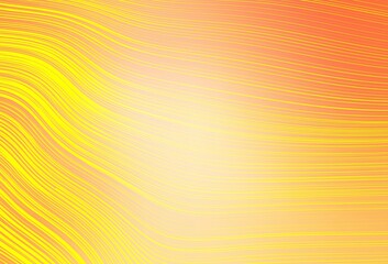 Light Orange vector colorful blur backdrop.