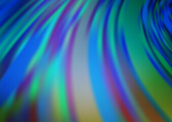 Obraz premium Light BLUE vector blurred bright background. Modern geometrical abstract illustration with gradient. The template for backgrounds of cell phones.