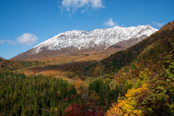 鳥取県　大山の紅葉