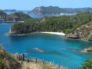 Naklejka premium 東京都･小笠原諸島･父島･小港湾