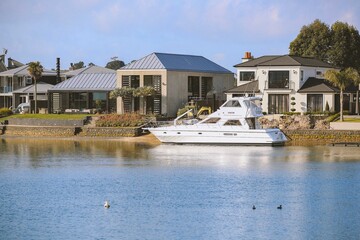 Yacht, Pauanui, New Zealand