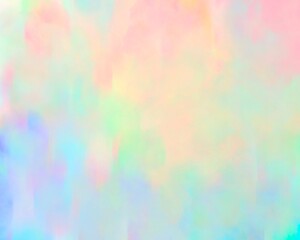 Watercolor paint like gradient background pastel ombre style. Iridescent template for brochure, banner, wallpaper, mobile screen. Neon hologram theme	