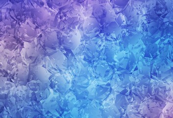 Light Pink, Blue vector abstract design with roses, flowers.