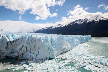 Perito Moreno Glacier in Los Glaciares National Park, Argentina.
