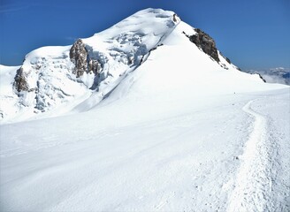 Fototapeta na wymiar フランス･モンブラン登山
