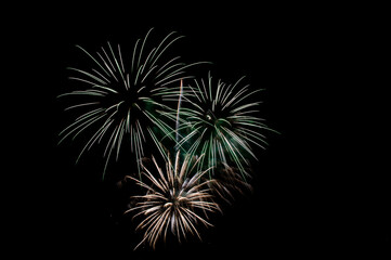 New year's eve fireworks