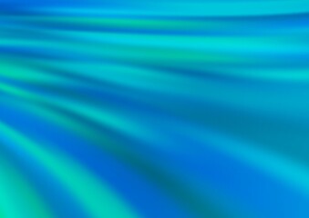 Light BLUE vector pattern with bubble shapes. Modern gradient abstract illustration with bandy lines. Textured wave pattern for backgrounds.